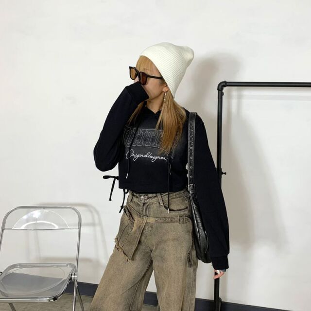 リブニットビーニー