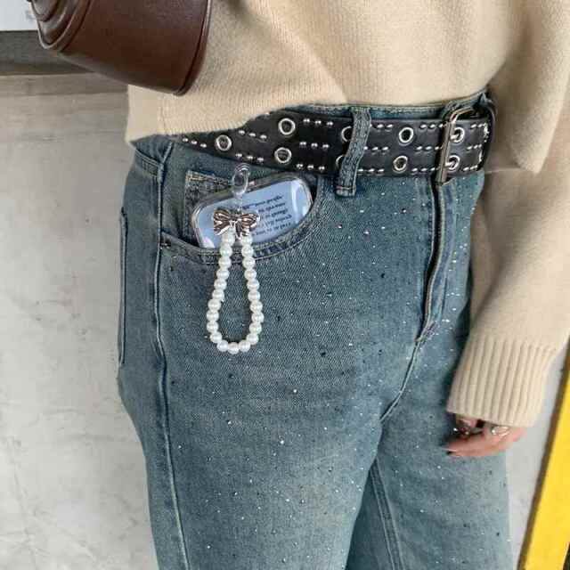 ★WEB限定★パールリボンチャーム