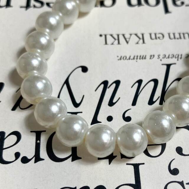 ★WEB限定★パールリボンチャーム