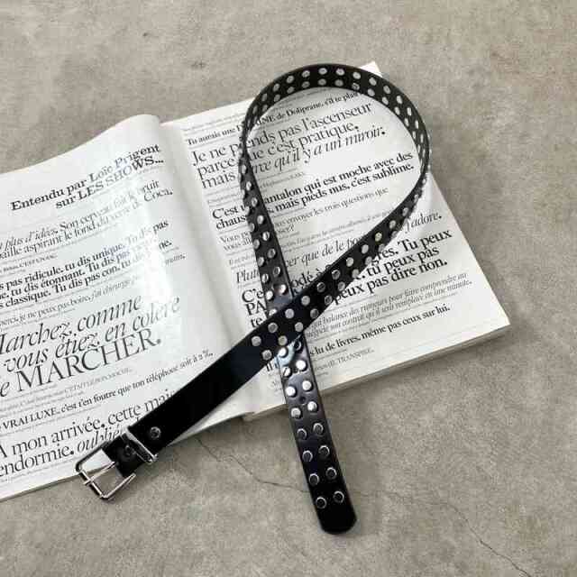 non-hedge Wスタッズベルト|TiMTiMオンラインストア|レディース