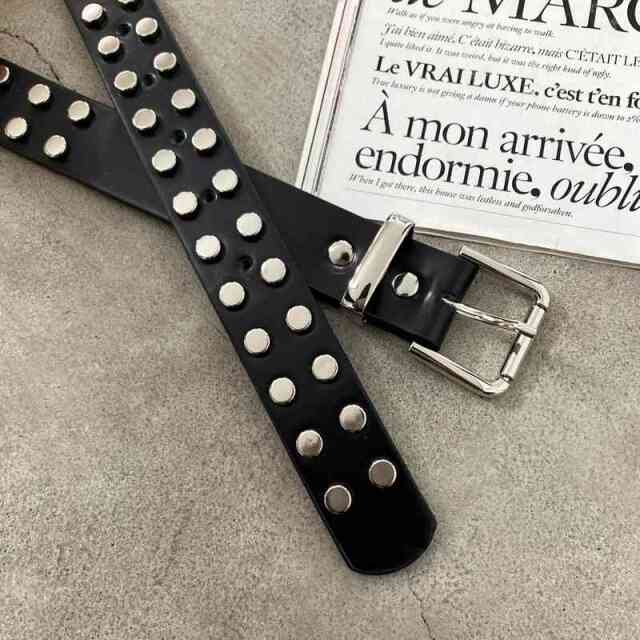 non-hedge Wスタッズベルト|TiMTiMオンラインストア|レディース