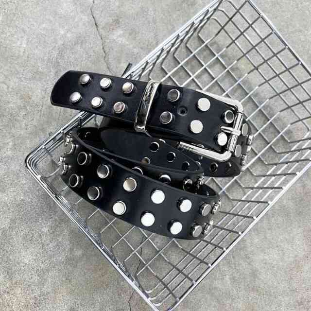 non-hedge Wスタッズベルト|TiMTiMオンラインストア|レディース