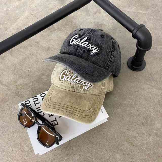 ロゴ刺繍キャップ