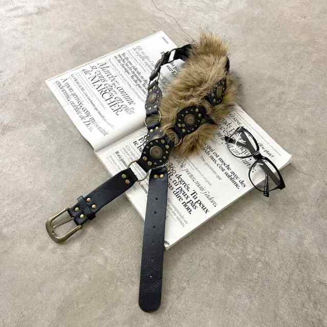 non-hedge ファー付きベルト|TiMTiMオンラインストア|レディース