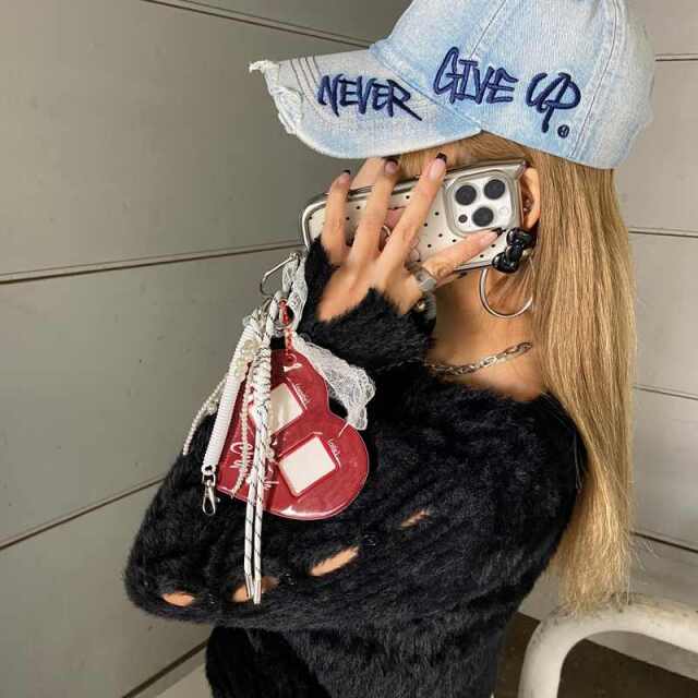 ハートフォトチャームストラップ
