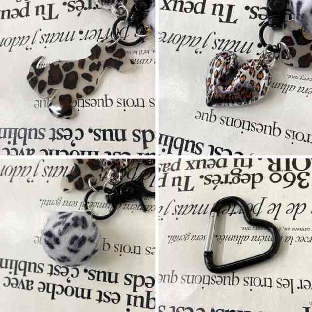 アニマルチャームストラップ