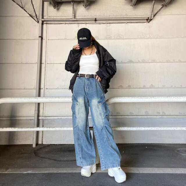 スタッズハラコヒョウ柄ベルト