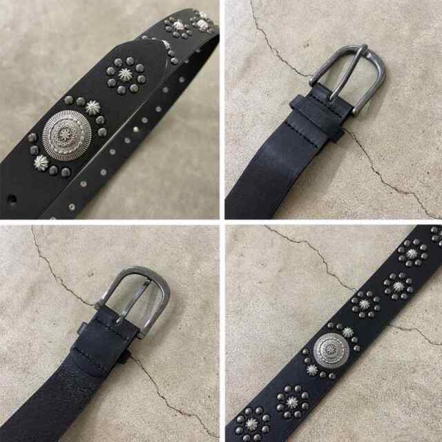 スタッズモチーフベルト