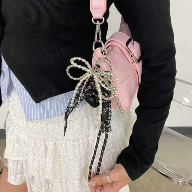 レースチャームストラップ