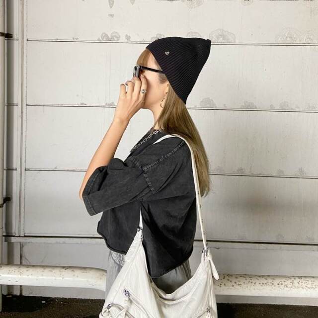 シルバーモチーフビーニー