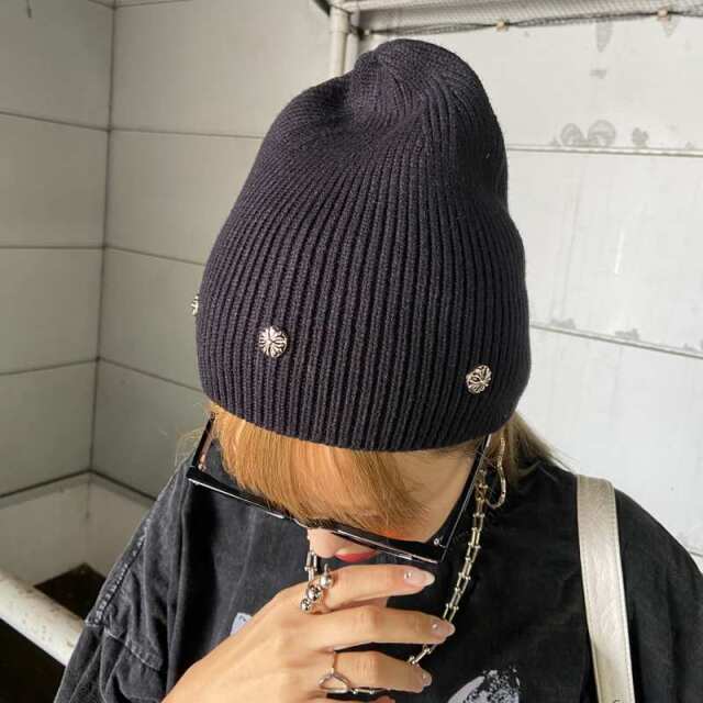シルバーモチーフビーニー