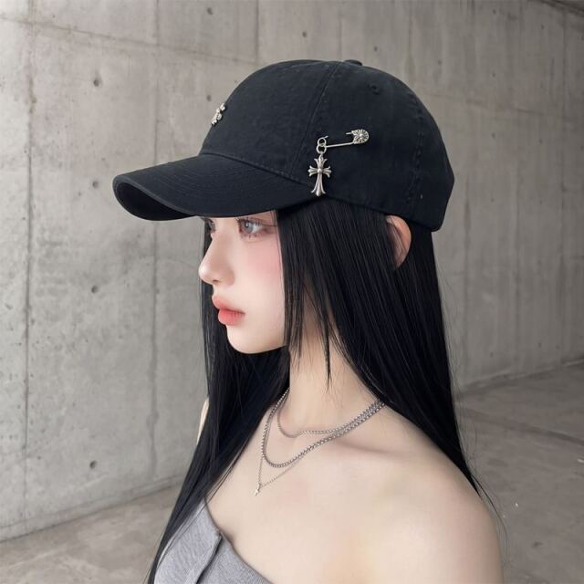 シルバーモチーフキャップ