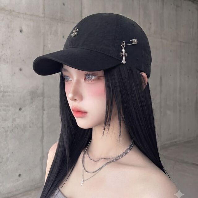 シルバーモチーフキャップ
