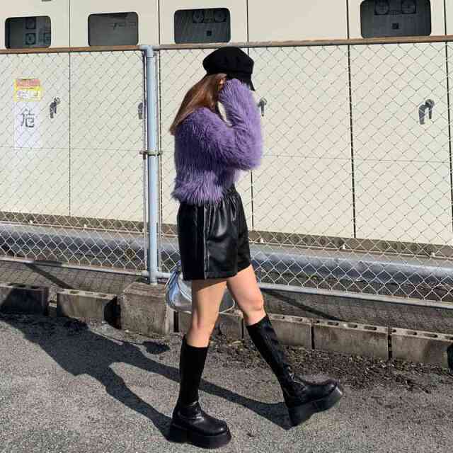シャギーキーネックプルオーバー