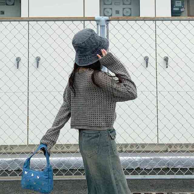 MIX透かしプルオーバー