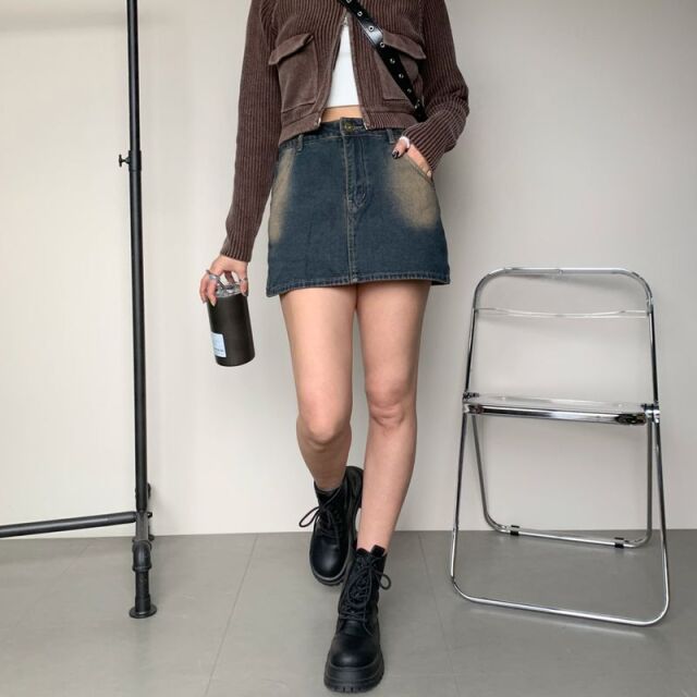 デニムミニスカート