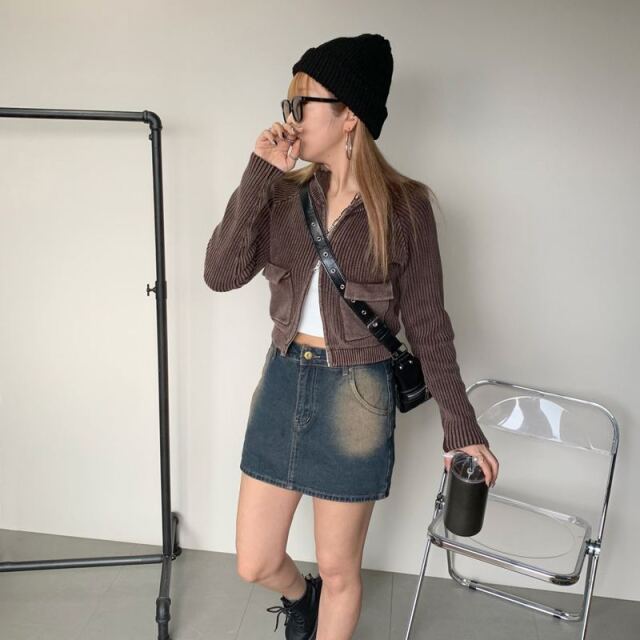 デニムミニスカート