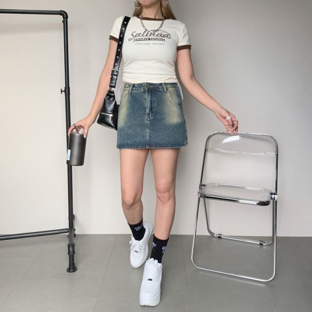 デニムミニスカート