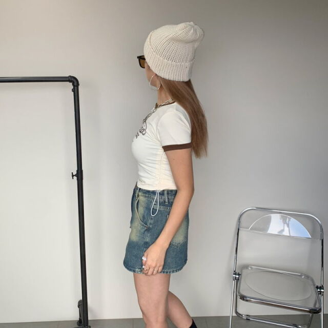 デニムミニスカート