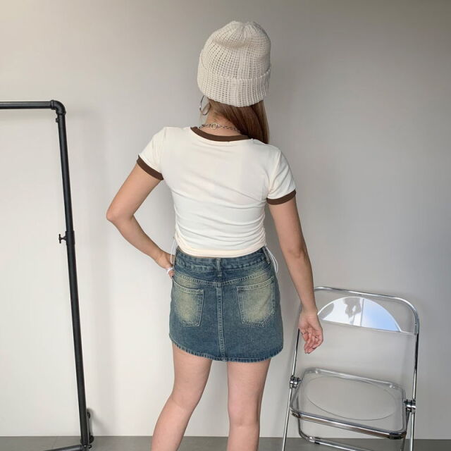 デニムミニスカート