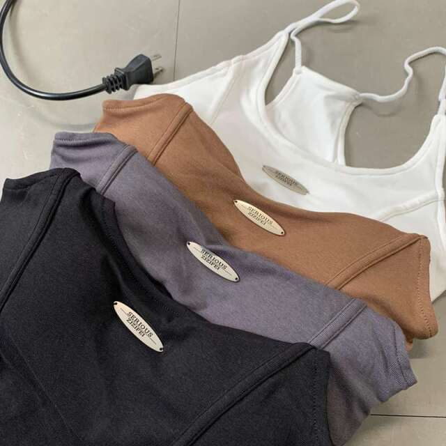 シルバープレートキャミソール