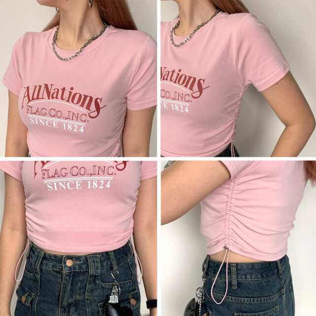 サイドタックロゴショートT