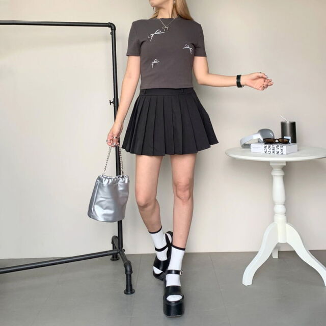 ★WEB限定★リボンショートTEE