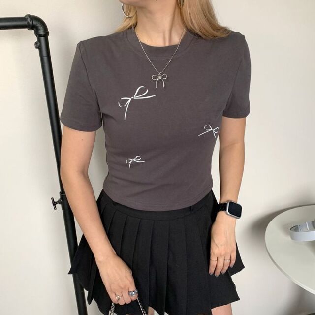★WEB限定★リボンショートTEE