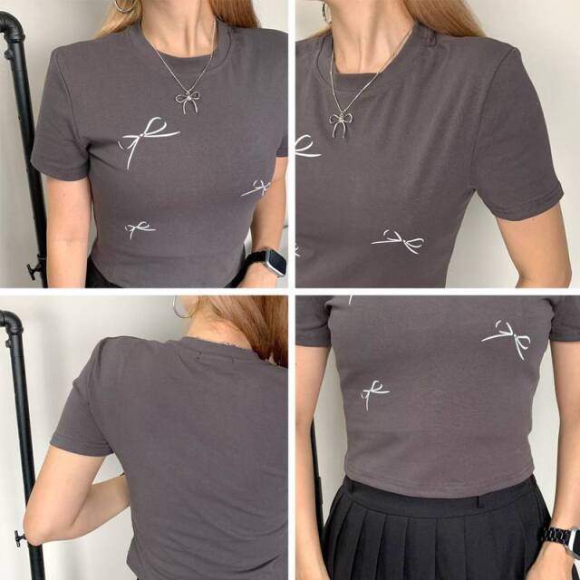 ★WEB限定★リボンショートTEE