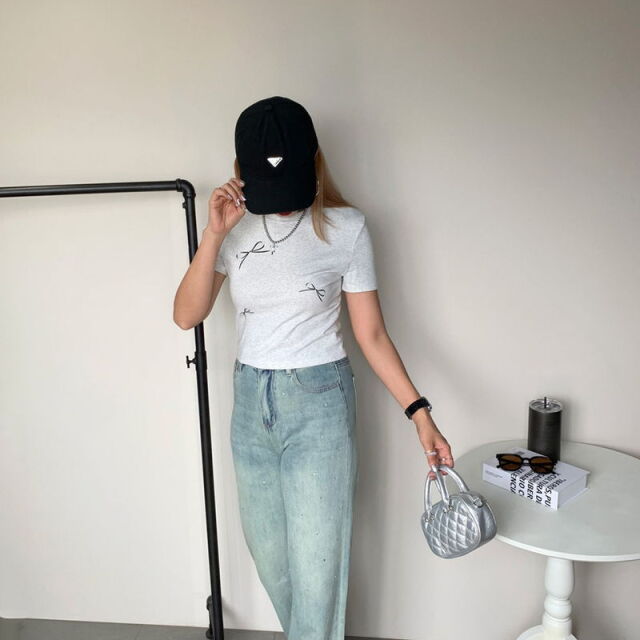 ★WEB限定★リボンショートTEE
