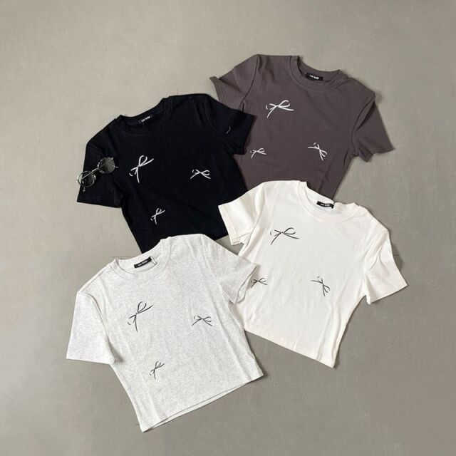 ★WEB限定★リボンショートTEE