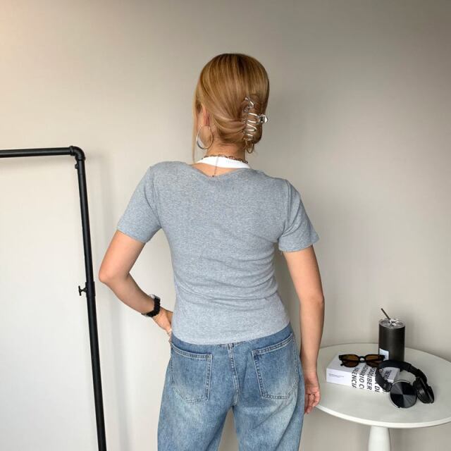 ★WEB限定★アンサンブル風トップス
