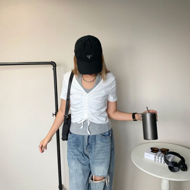 ★WEB限定★アンサンブル風トップス