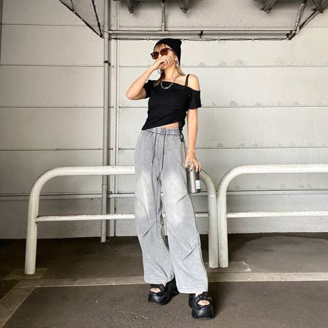 ワンショルドロストトップス