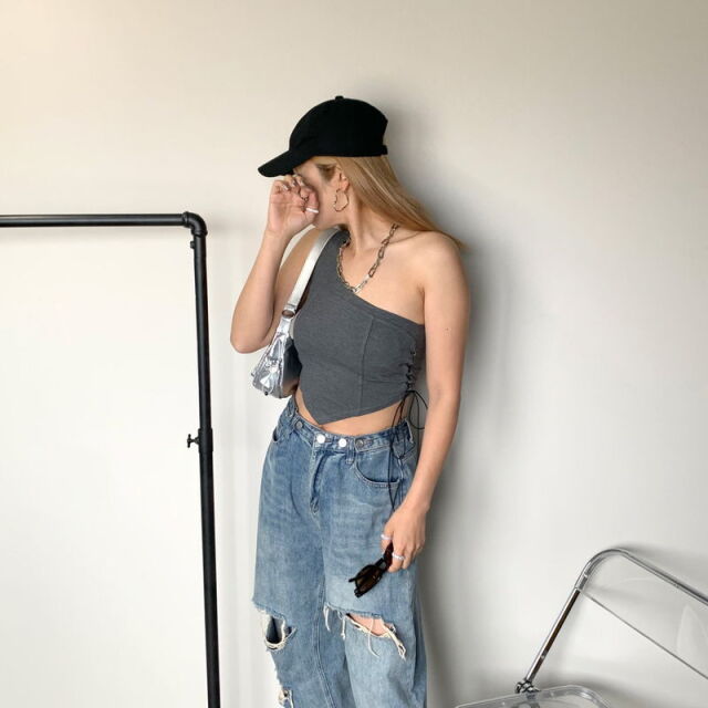 ★WEB限定★ワンショルレースアップ