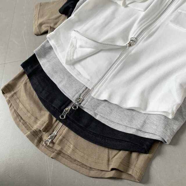 ショルダーZIPポロ