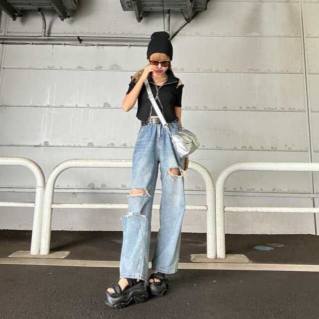 ショルダーZIPポロ