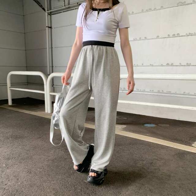 カットポンチワイドパンツ