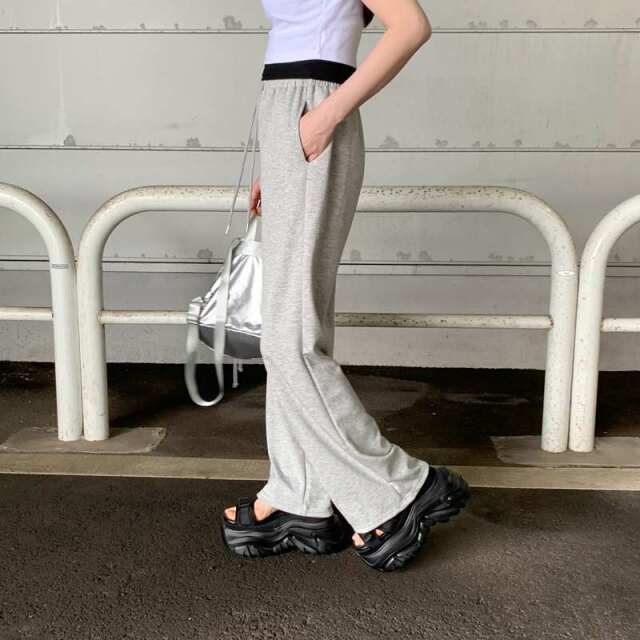 カットポンチワイドパンツ