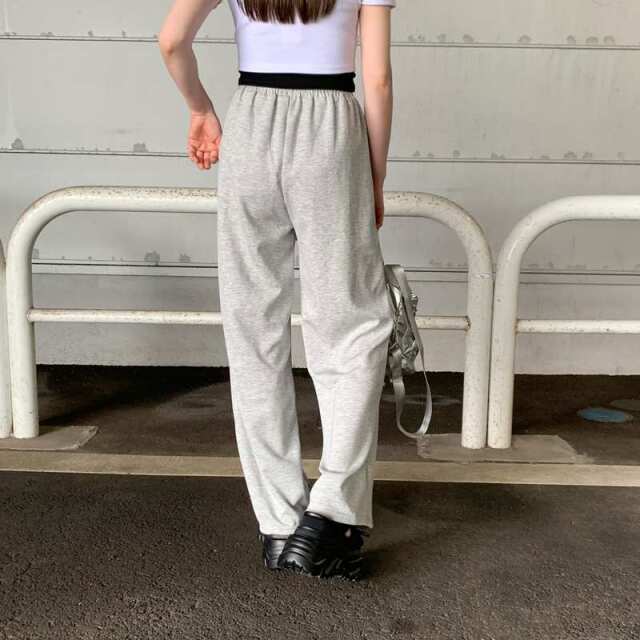 カットポンチワイドパンツ
