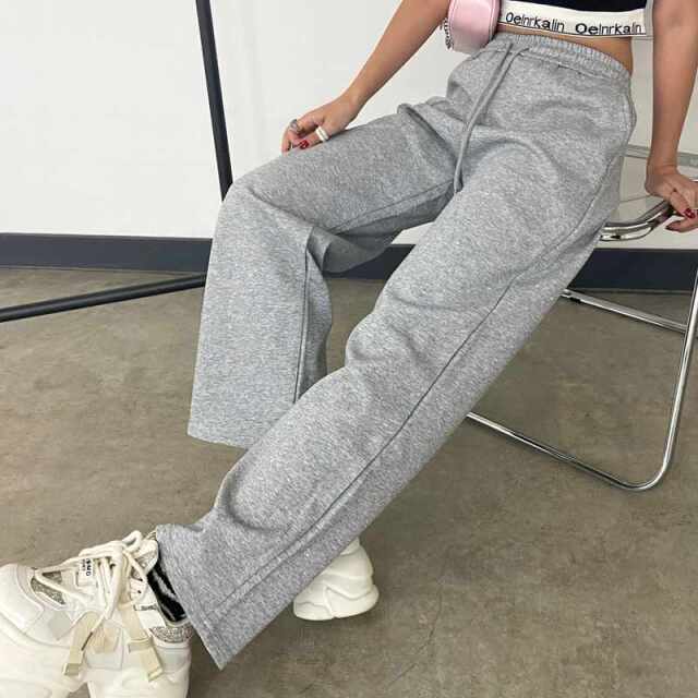 ストーンカットワイドパンツ