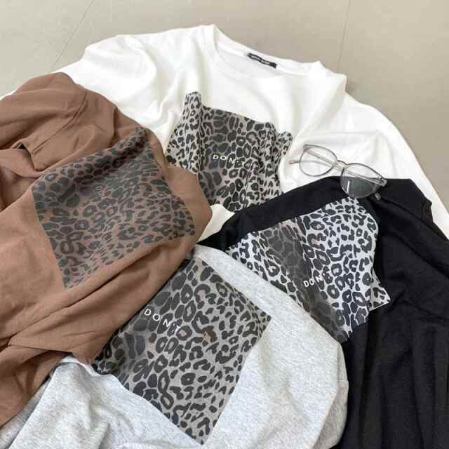 ヒョウ柄ビッグT