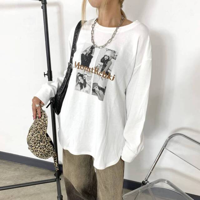 カラーロゴ転写ビッグT