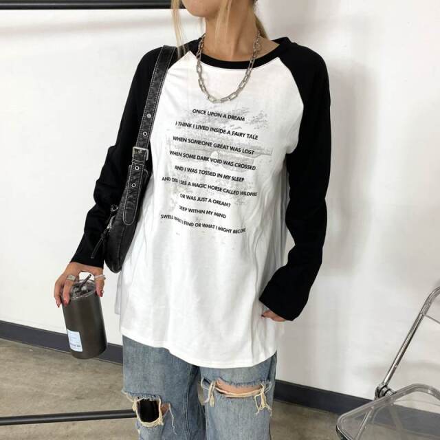 ラグランロゴビッグT