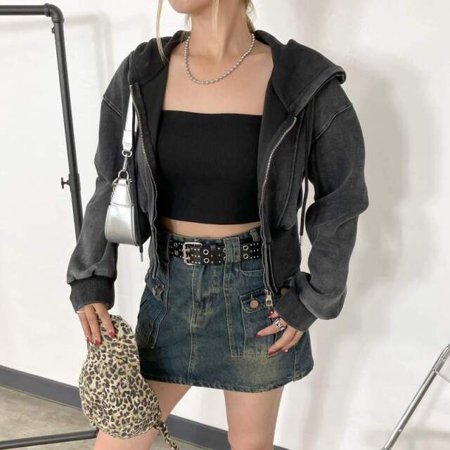 ブリーチZIPショートパーカー