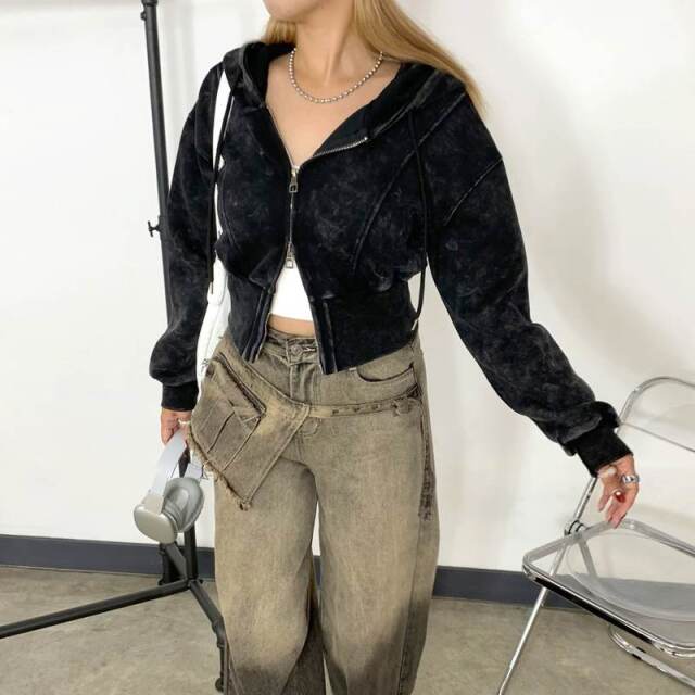 ブリーチZIPショートパーカー