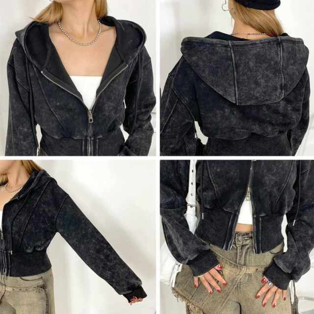 ブリーチZIPショートパーカー