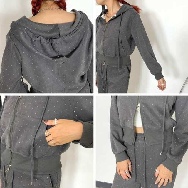 non-hedge ストーンZIPパーカー・パンツセットアップ|TiMTiMオンライン