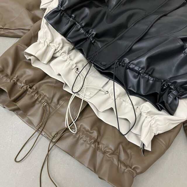 【リバーシブル】セニノン　ファージャケット　スエード　羊革　フリー　グリーン 全2色【FINE CREEK&CO/ファインクリークアンドコー】2025SS