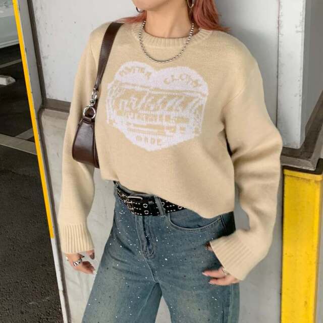 ハートロゴショートプルオーバー